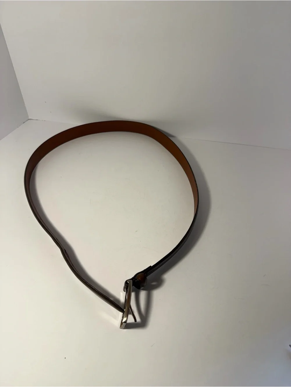 👔 Jos. A. Bank 1905 Collection Smooth Brown Leather Dress Belt 38